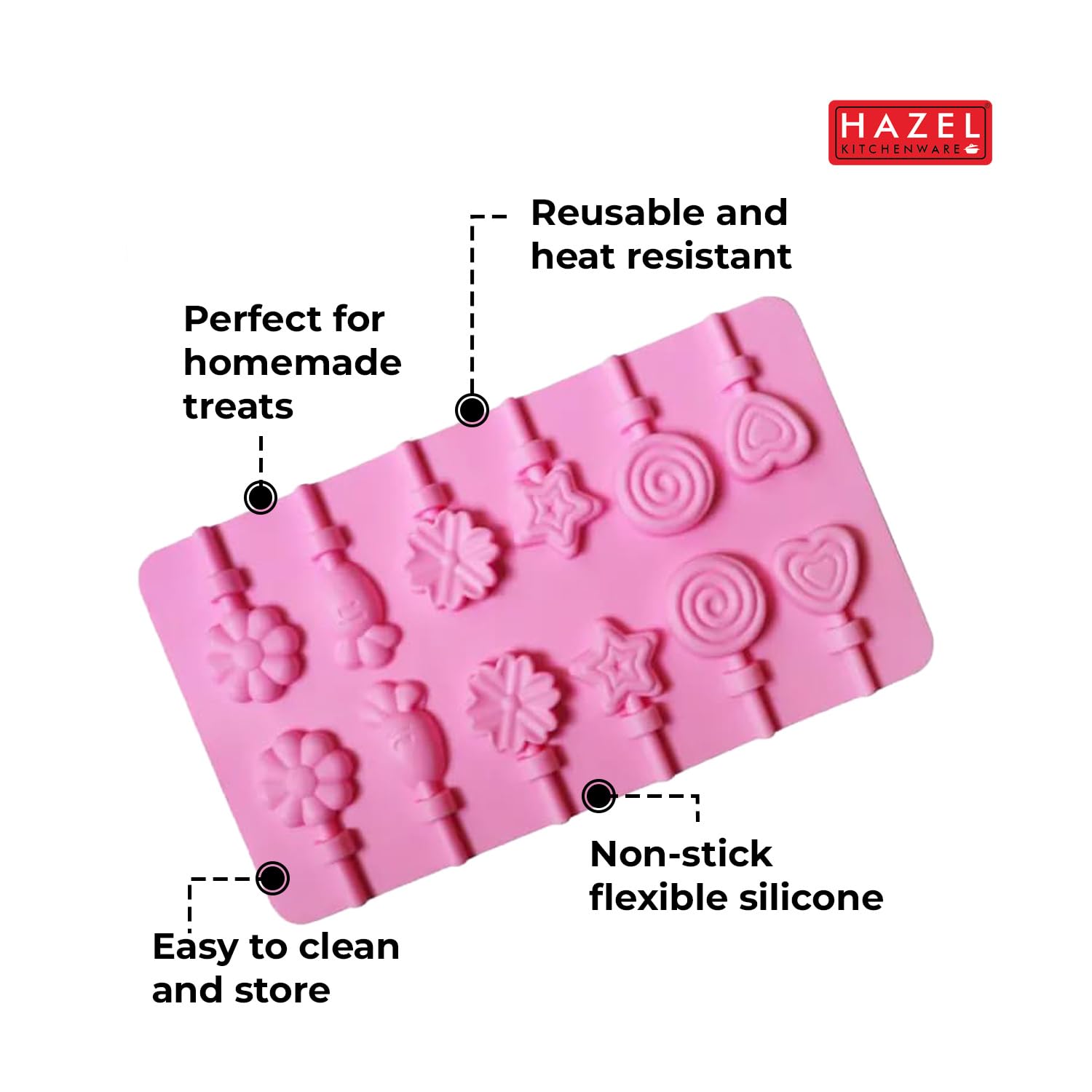 Silicone Lollipop Mould - Make Fun Treats! -4