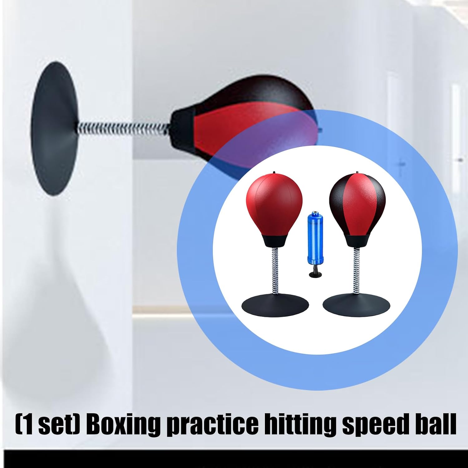 Heavy-Duty Reaction Balls Featuring Balanced Movement & PU Durability for All-Level Fitness Training Professional Boxing Training Ball