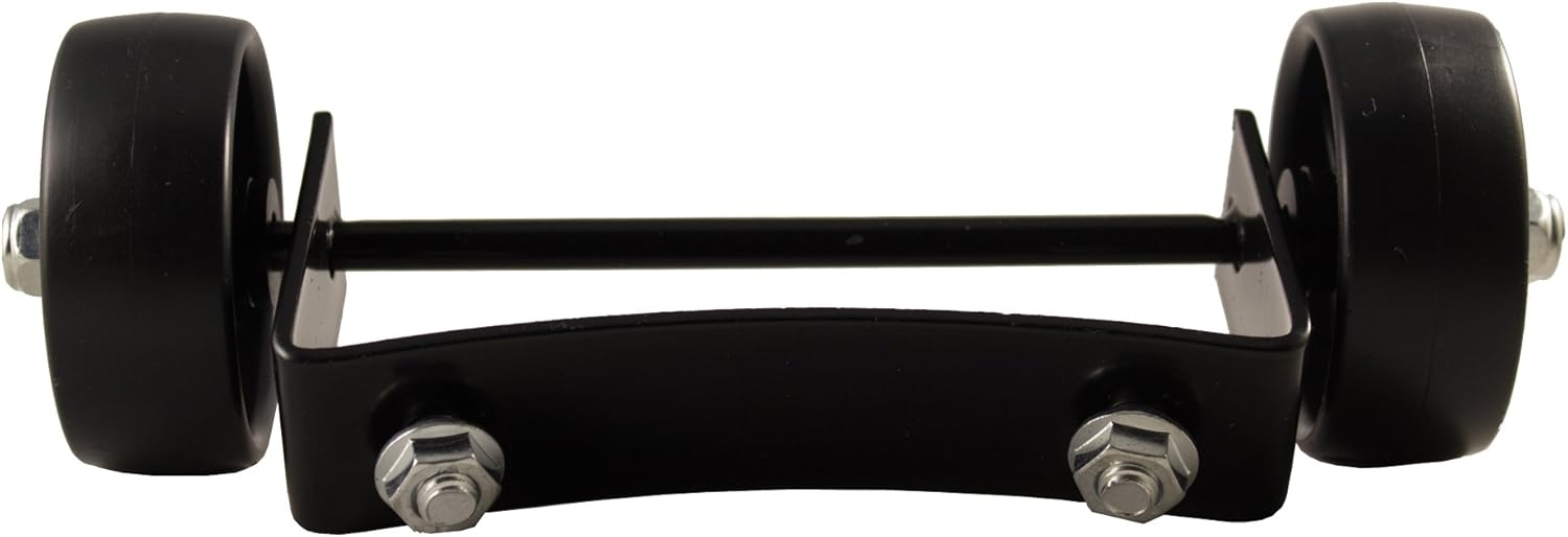 Hiland THP-WHLS-BLK Tall Heater Wheel Set, One Size Fits All, Black