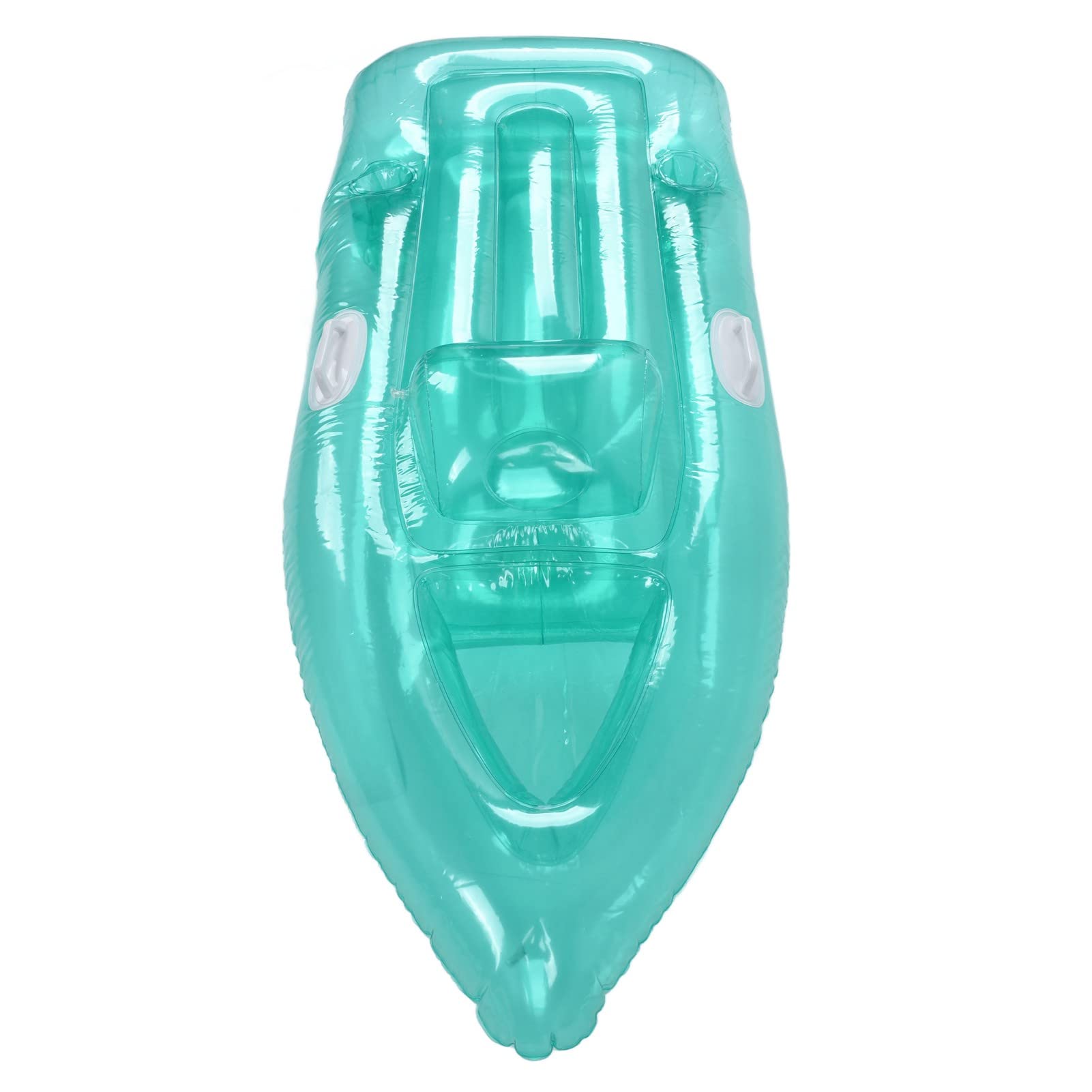 Fdit Tabla de Surf Inflable, Tabla de Cuerpo de PVC Estable y Segura con 2 Asas para Niños, Aprendizaje en Piscina y Juegos Acuáticos