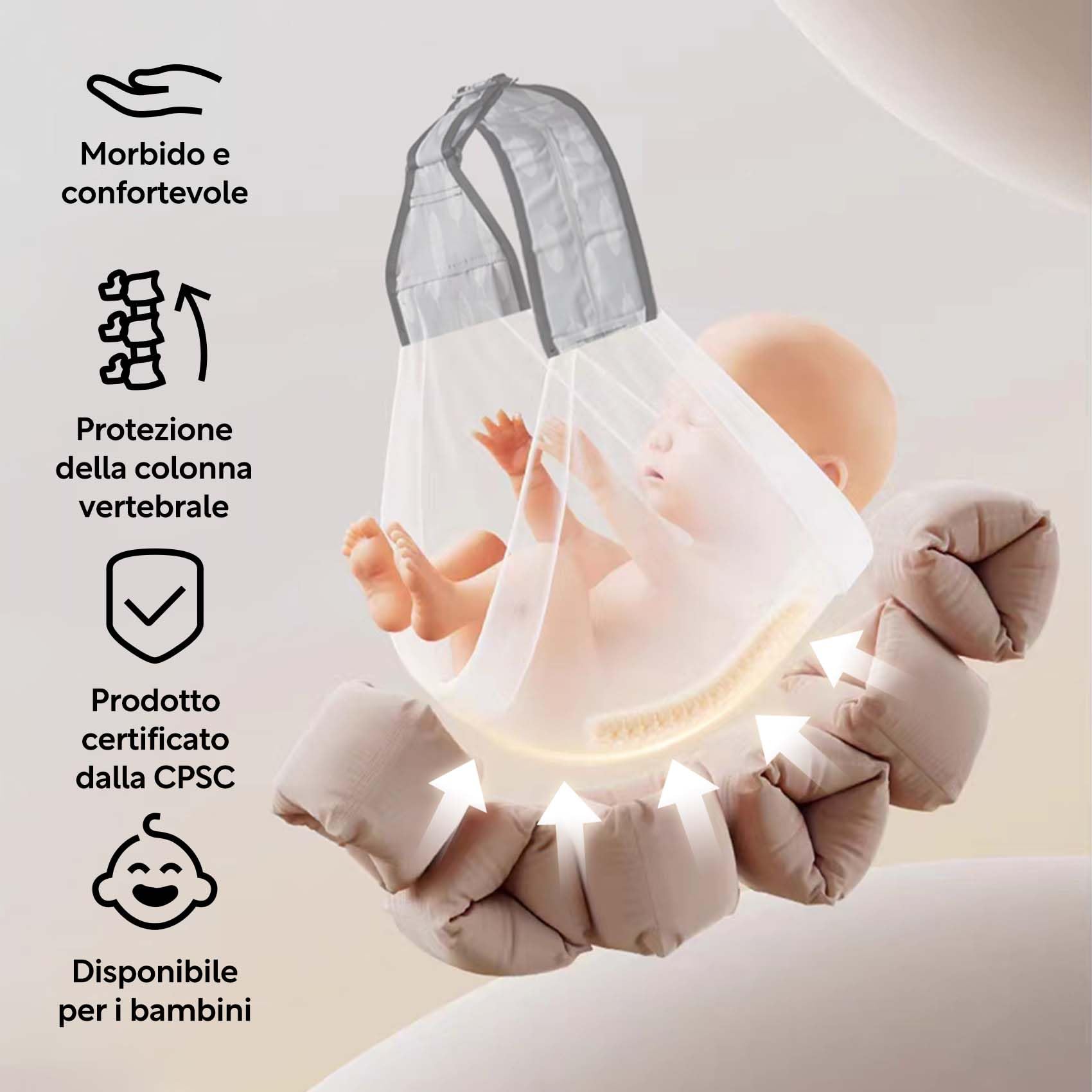 Ergonomische Babytragetuch für Neugeborene bis Kleinkind- Go Hinausgehen Baby Hüfttrage Kindertrage Hüftsitz Baby Trage Neugeboren Baby Tragegurt (0-36 Monate