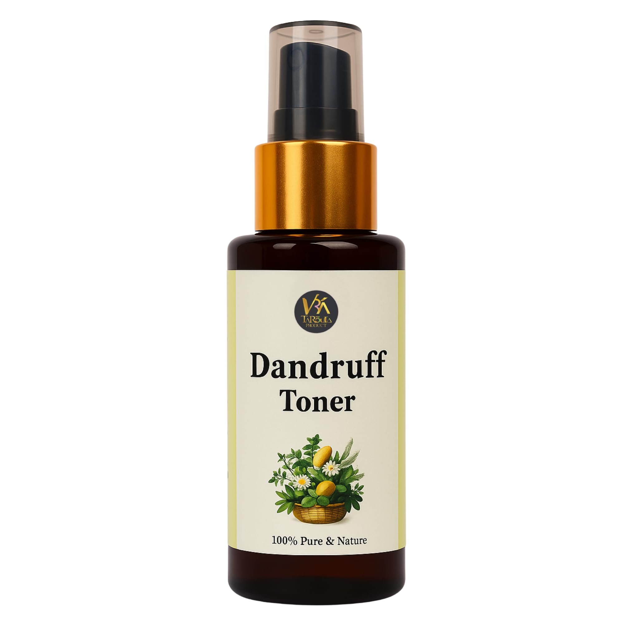 Natural Anti-Dandruff Hair Toner, Herbal Blend with Peppermint, Nettle, Lemon, Neem, 100% Natural Formula | Refreshing, Itch Relief & Flake Control | Strengthens Roots | No Sulfates or Parabens - vrktarsulaproduct.com-image-48