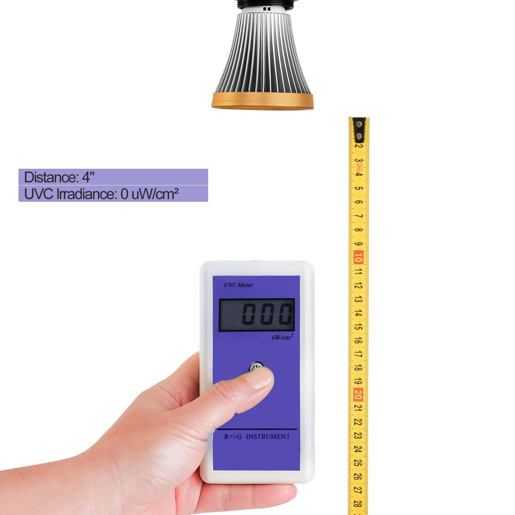 Bombilla UVA UVB para reptiles y anfibios, lámpara LED 8508 con luz UV