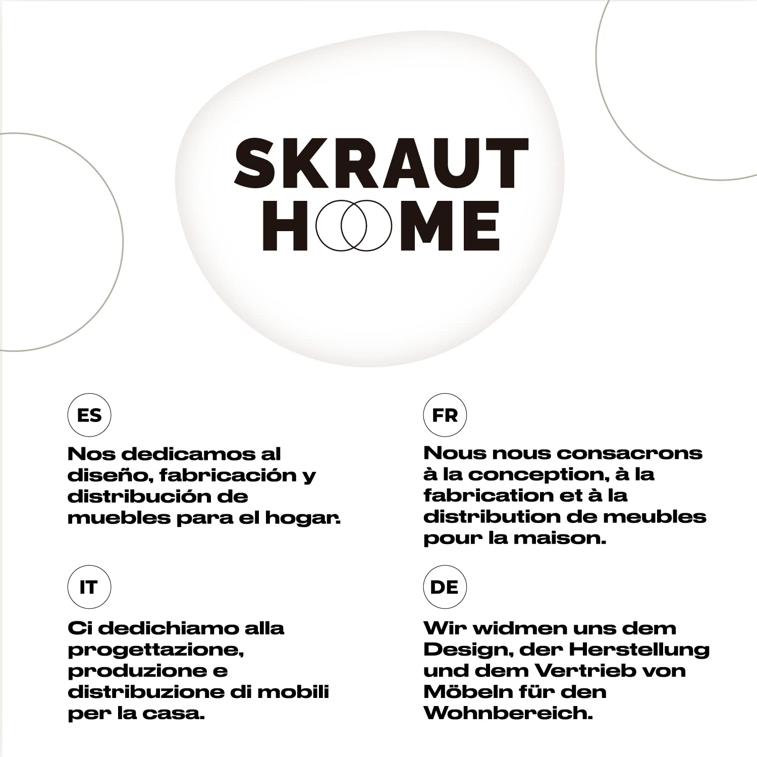 Skraut Home - Madia - Modello Naturale - 140 x 40 x 81 cm - Mobile Ingresso con 3 Ante - Stile Nordico - Melaminico - Rovere e Nero