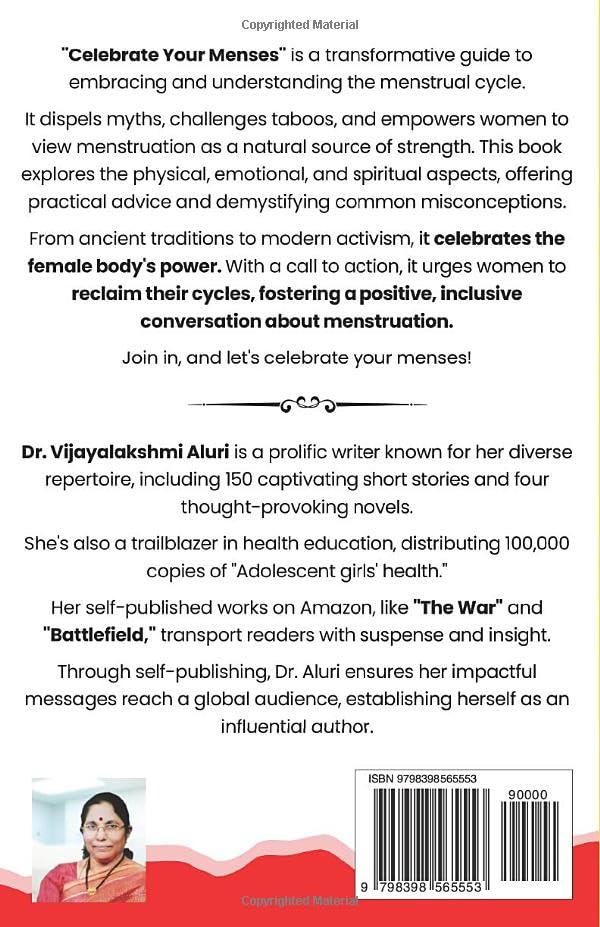 Miniatura 2 de Celebrate your menses To Dispel the Religious and Socio-cultural Taboos. To Achieve Good Menstrual Health And Life -Long Positive Health. (Celebrate