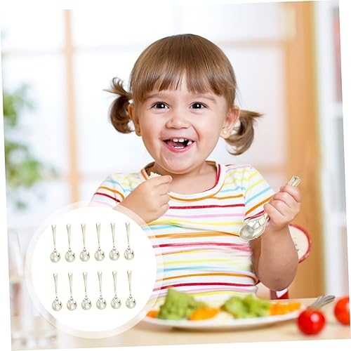 Vista 15 de Cabilock Cucharas de plástico para tartas, mini cucharas de degustación, postre desechables, aperitivos, cucharas para fiesta en casa (oro rosa)