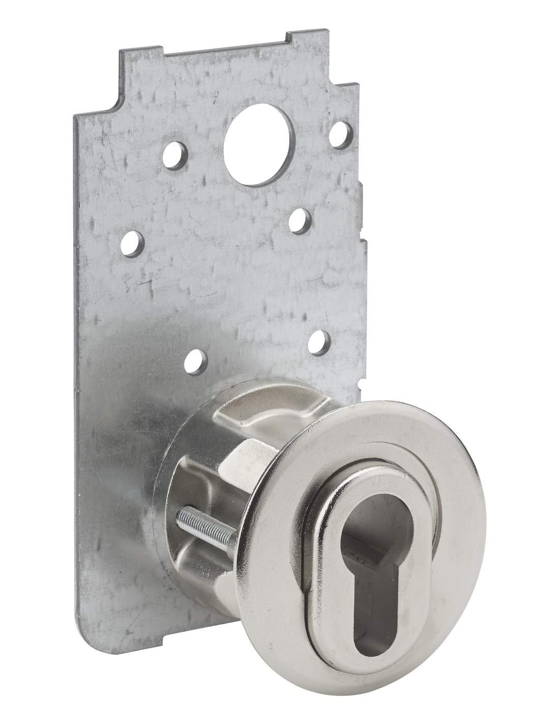 THIRARD - Cerradura de Sobreponer Beluga A2P* con Bocallave para Entrada Derecha - 3 Puntos - Puerta de 1,65 a 2,25 m - Cilindro Transit2 30 x 65 mm - Puerta 45 mm - Marrón - 4 Llaves Incluidas