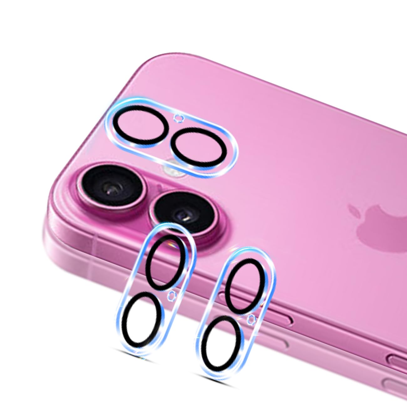 Amazon | 対応 iPhone 16 / 16 Plus カメラフィルム 【3枚セット-国産