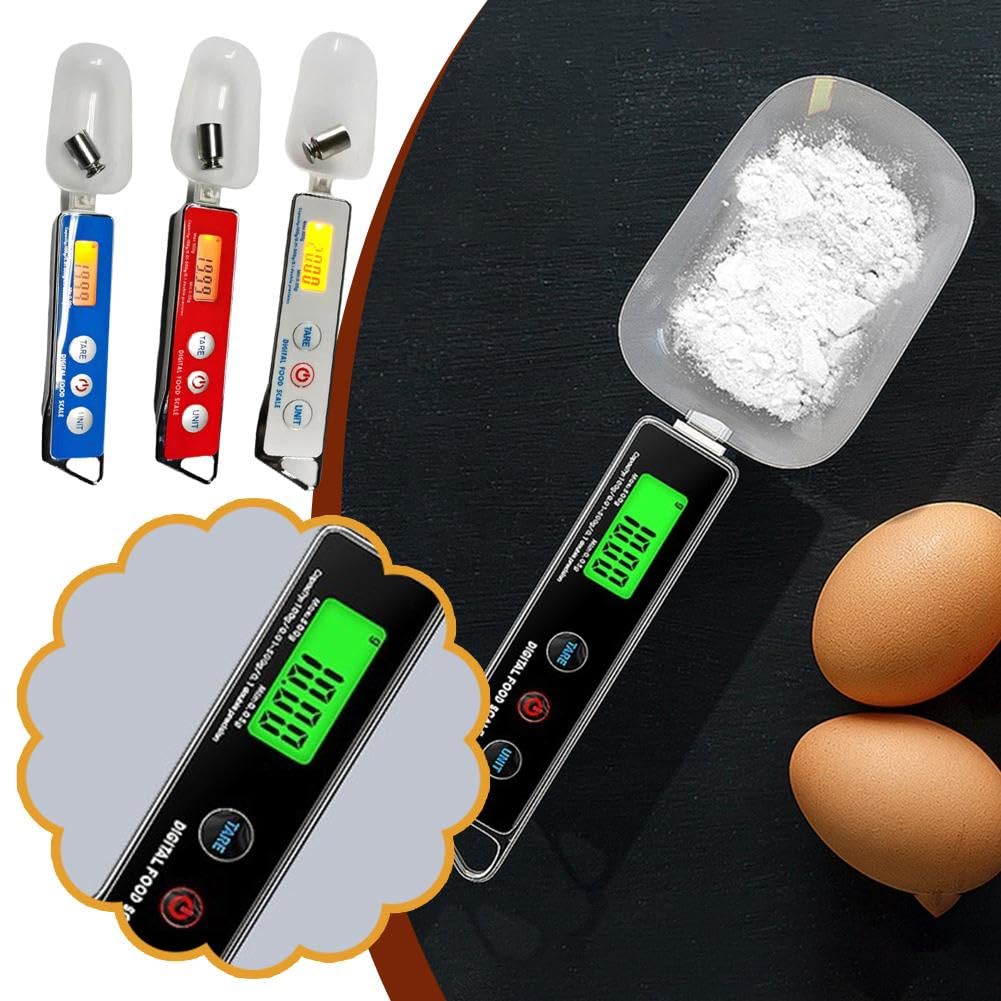 Cucchiaio Bilancia Digitale Per Cibo Animali - Misuratore Elettronico Fino 800g