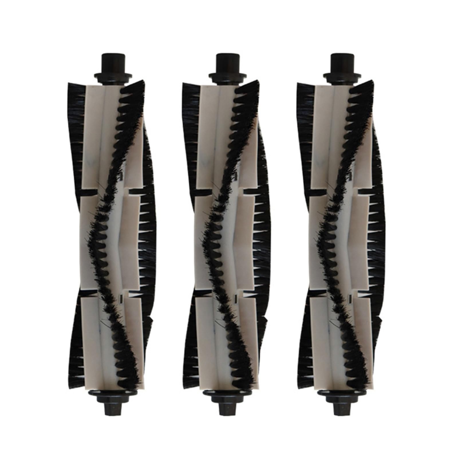 IGDBDKAGEVD 1/3pc Main Brush ，Compatible For ILIFE， A20 T20S ，Compatible For Polaris ，PVCR 3600 Robot Vacuum Replacement Roller Brush(3pcs)