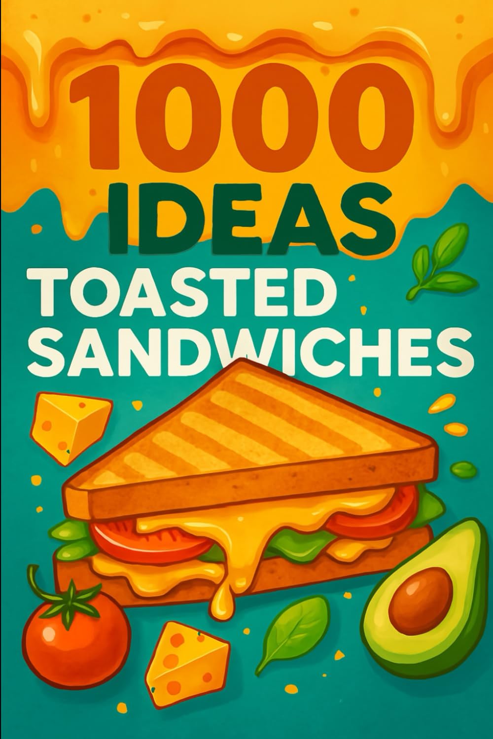 1000 Ideas: Toasted Sandwiches: Grilled. Stuffed. Glorious. (1000 Ideas Books)