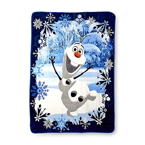 Disney Frozen Olaf Plush Throw Blanket - 46