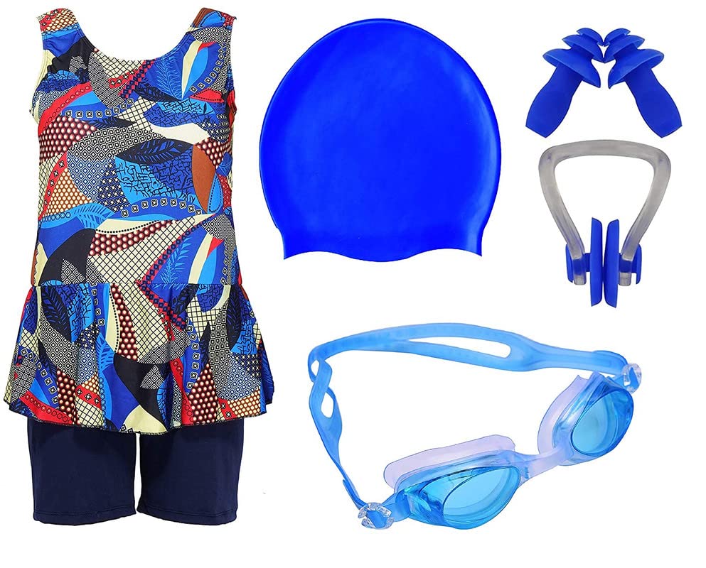 See full amazon price history chart for LEBAMI Girls Swimming Kit with Swimming Costume Swimming Goggles Silicone Swimming Cap Ear Plug and Nose Plug- Blue LEBAMI Girls Swimming Kit with Swimming Costume Swimming Goggles Silicone Swimming Cap Ear Plug and Nose Plug- Blue (B0B5HHQDW9) Amazon Price History, Amazon Price Tracker
