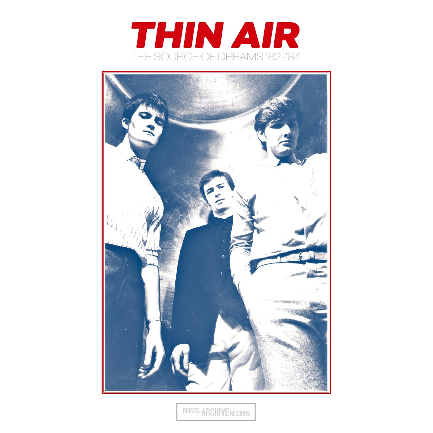 THIN AIR - The Source Of Dreams 1982-1984 - TRANSLUCENT RED VINYL LP