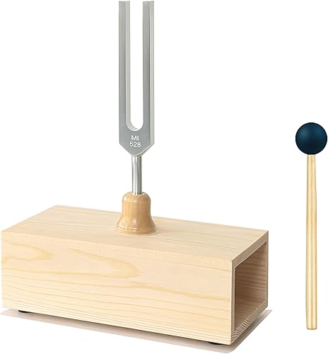 Miniatura 7 de Juego de diapasones - 128 Hz, 256 Hz, 512 Hz, diapasones perfectos para curación, chakra, terapia de sonido, mantener el cuerpo, la mente y el