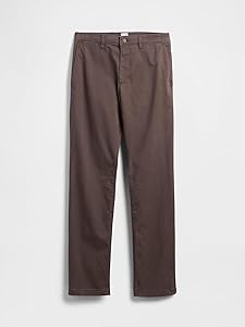 GAP Men's Essential Straight Fit Khaki Chino Pants