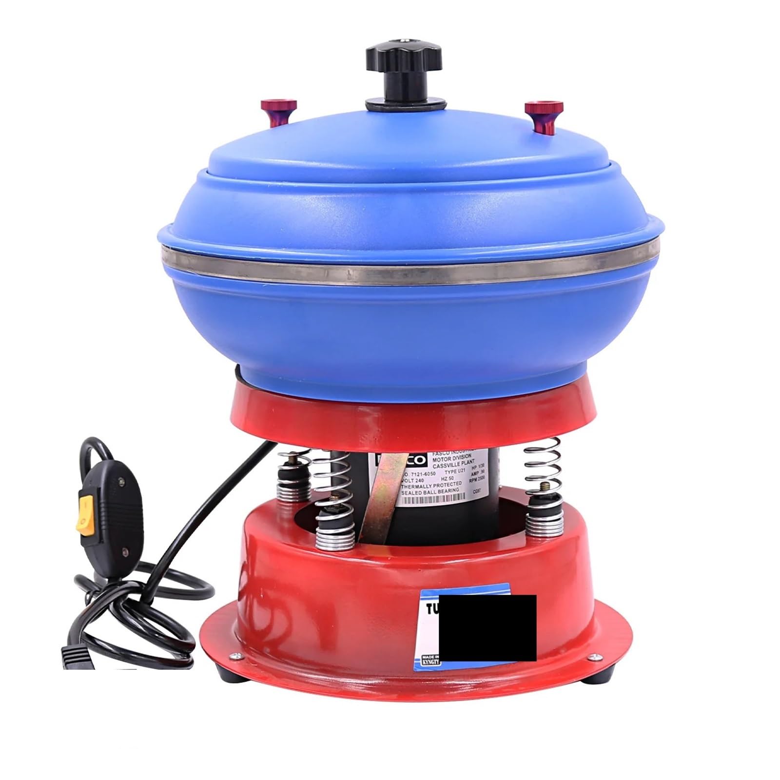 Stone Polisher, Vibrating Tumbler Polisher Machine for Jewelry Metal Jade Agate Gemstone Polishing High Frequency Precision Tool