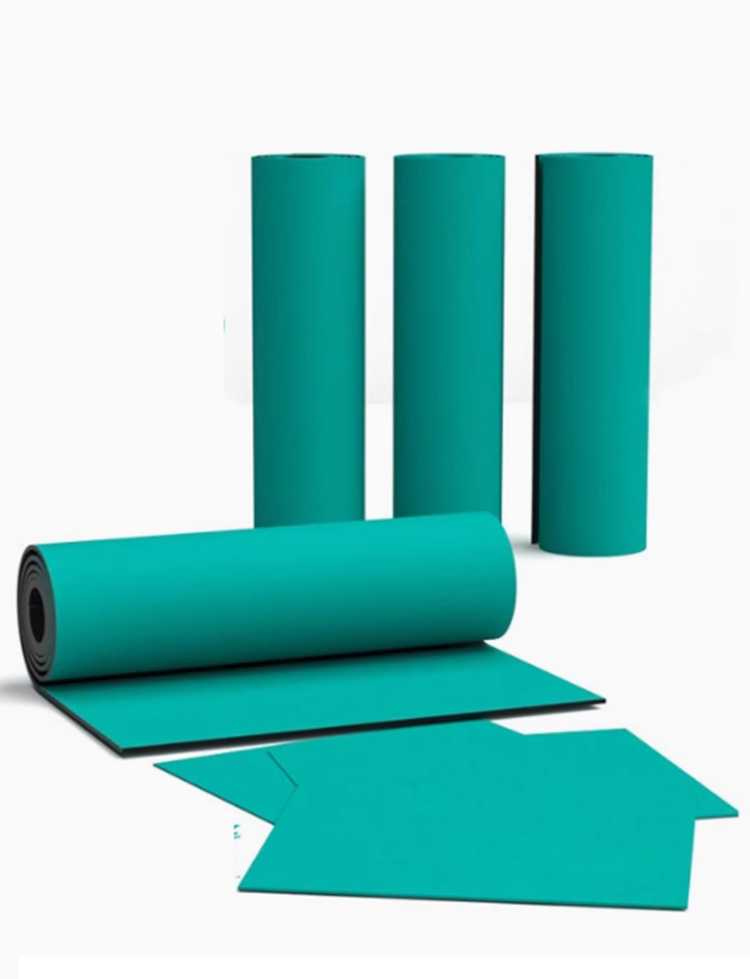 Tgdgfkias Grün Soldering Mat, Esd Rubber Conductive Soldering Mat Roll Green 10-110X100cm(40X100cm)
