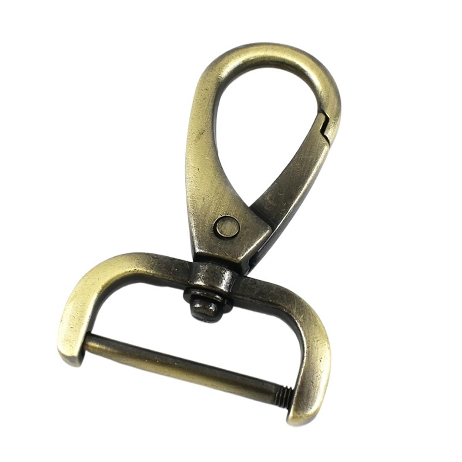 Cigpklo Brass Swivel Snap Hooks 5Pcs Detachable Bag Buckles For Strap 13-38Mm Metal Swivel Lobster Clasp Belt Webbing Diy(,38Mm)