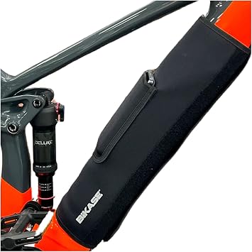 BiKase E-Bike Battery Cover Neoprene Electric Bicycle Battery Cover for Outdoor Riding, Transporting on Car Rack, eBike Battery Cover for Isolating Battery, Waterproof, Dirt Resistant