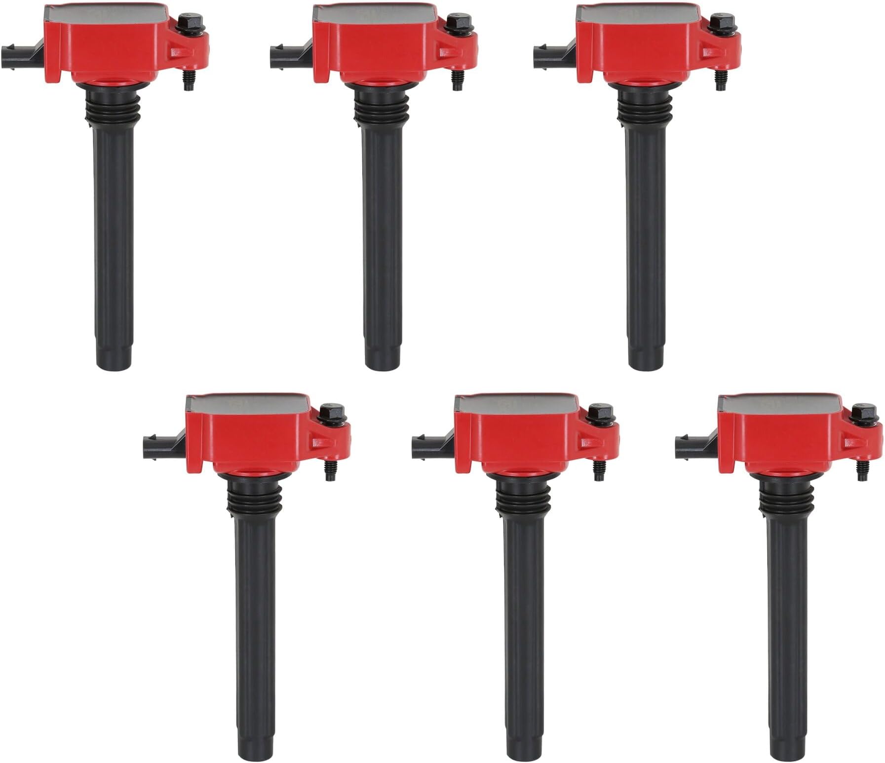 82736 Ignition Coil - Blaster - Chrysler V6 - Red - 6-Pack