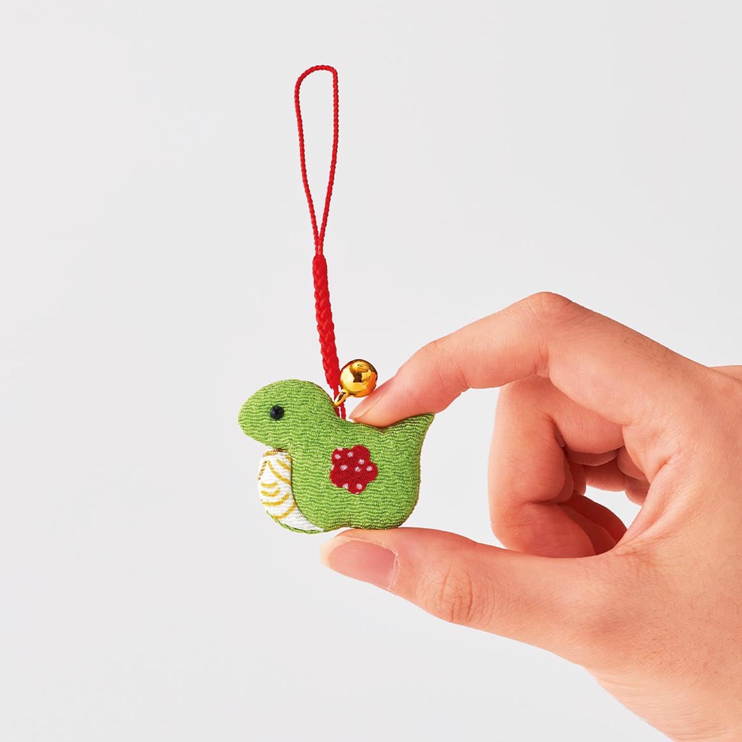 Amazon | さくらほりきり ちりめん根付 五福へび 4706404 | 正月飾り