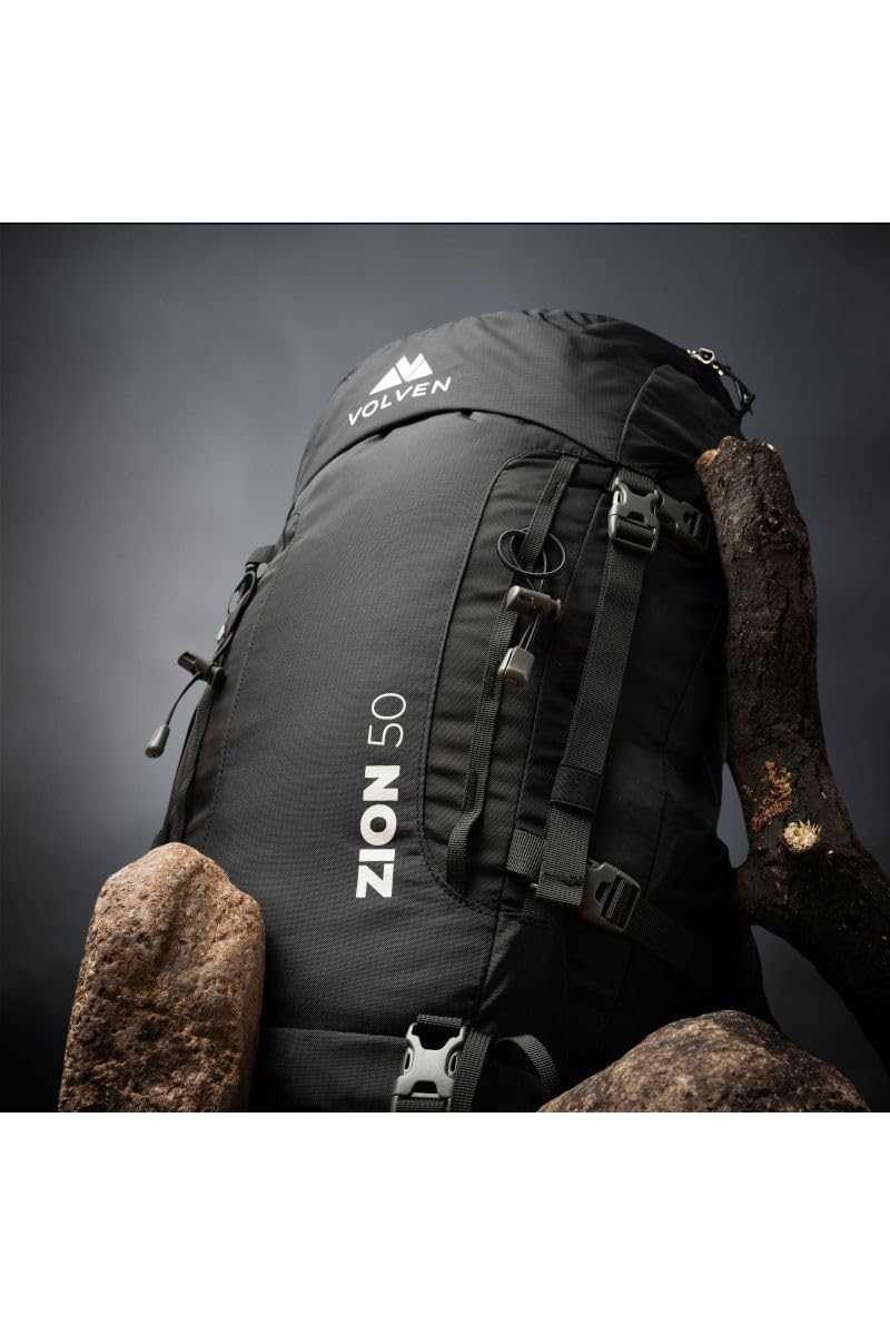 Plecak turystyczny Zion 50L - Czarny