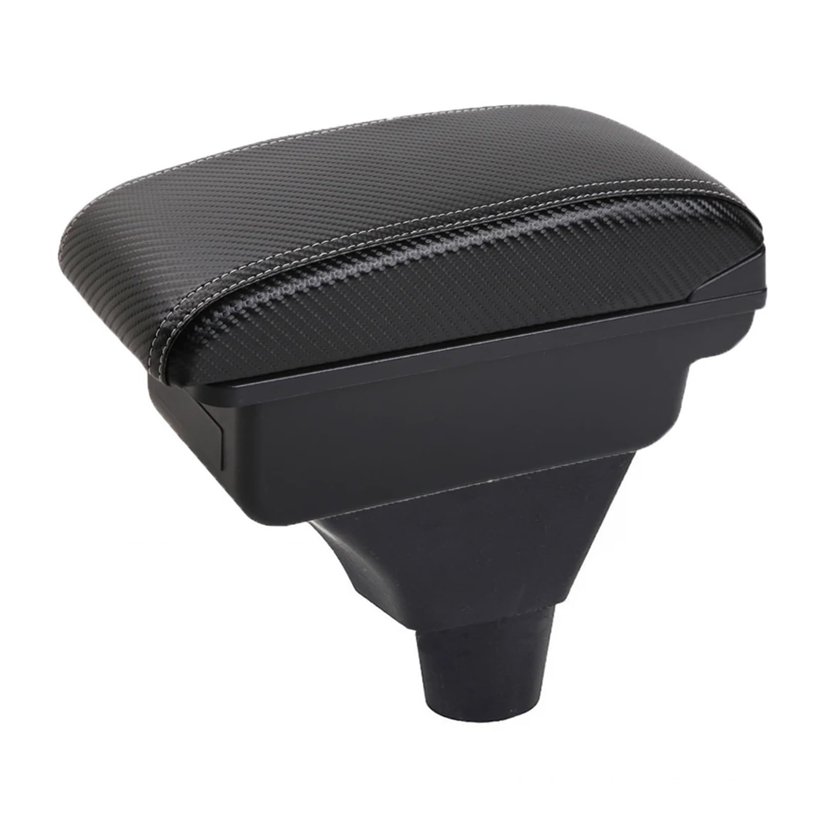 Ggwqoops Car Armrests For Civic For Ep3 Car Central Armrest Storage Box Elbow Support For Drivers And Passengers Armrest Box(A-No USB-White line)