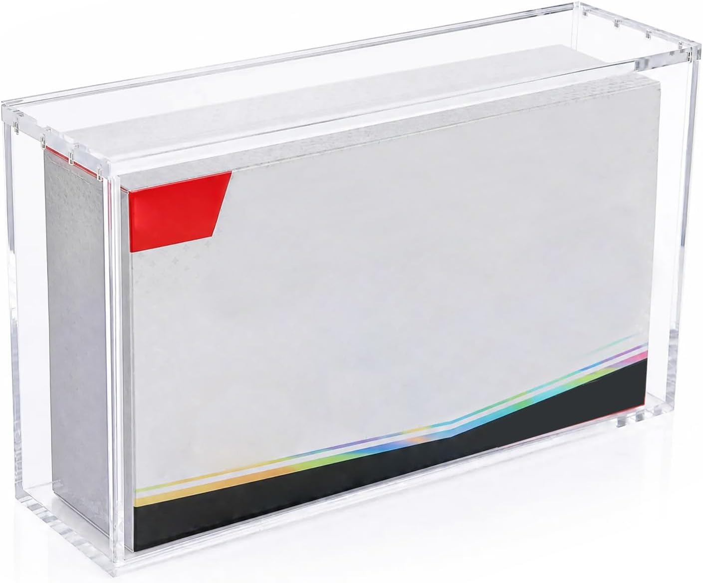 Jojoka Acrylic Card Storage Display Box with Magnetic Lid