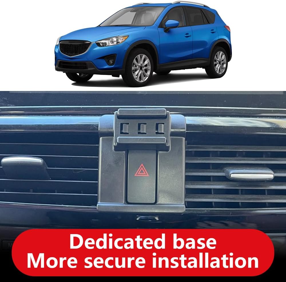 Car Phone Holder for Mazda CX-5 2013 2014 2015,Mazda CX-5 2016 Sport Auto Accessories Navigation Bracket Interior Decoration Screen Mobile CX5 Cell Phone Mount case