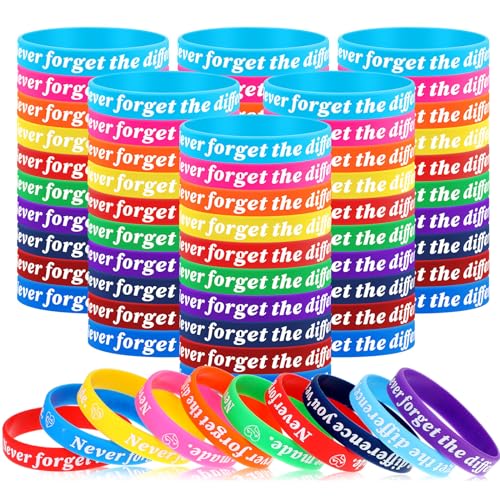 Sasylvia 50 Pcs Employee Appreciation Gifts Silicone Bracelets Motivational Quote