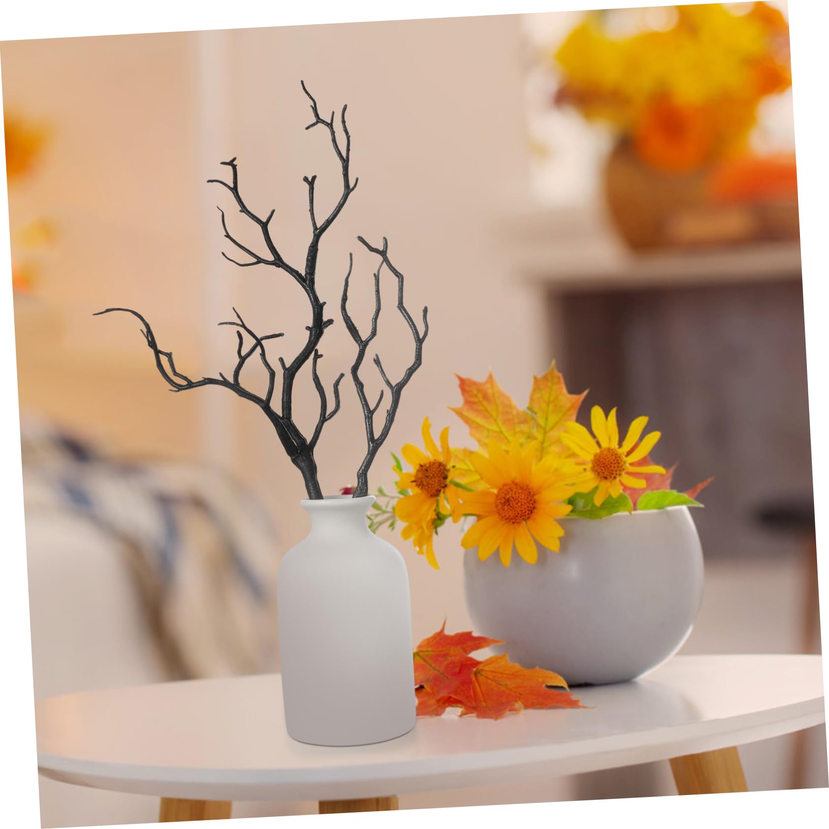 Alipis 3 Set Di Rametti Di Plastica Per Decorazioni Di Rami Artificiali Rami Di Emulazione 4 Pezzi * 3