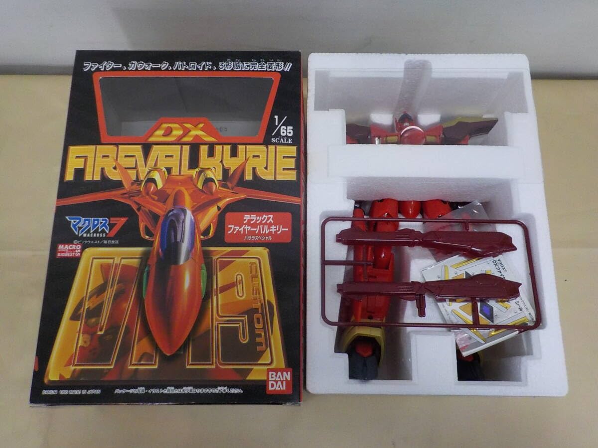 DX デラックスファイヤーバルキリー 1/65 バサラスペシャル マクロス7 1/65 デラックスバルキリーシリーズ バンダイ | RoboToyDays