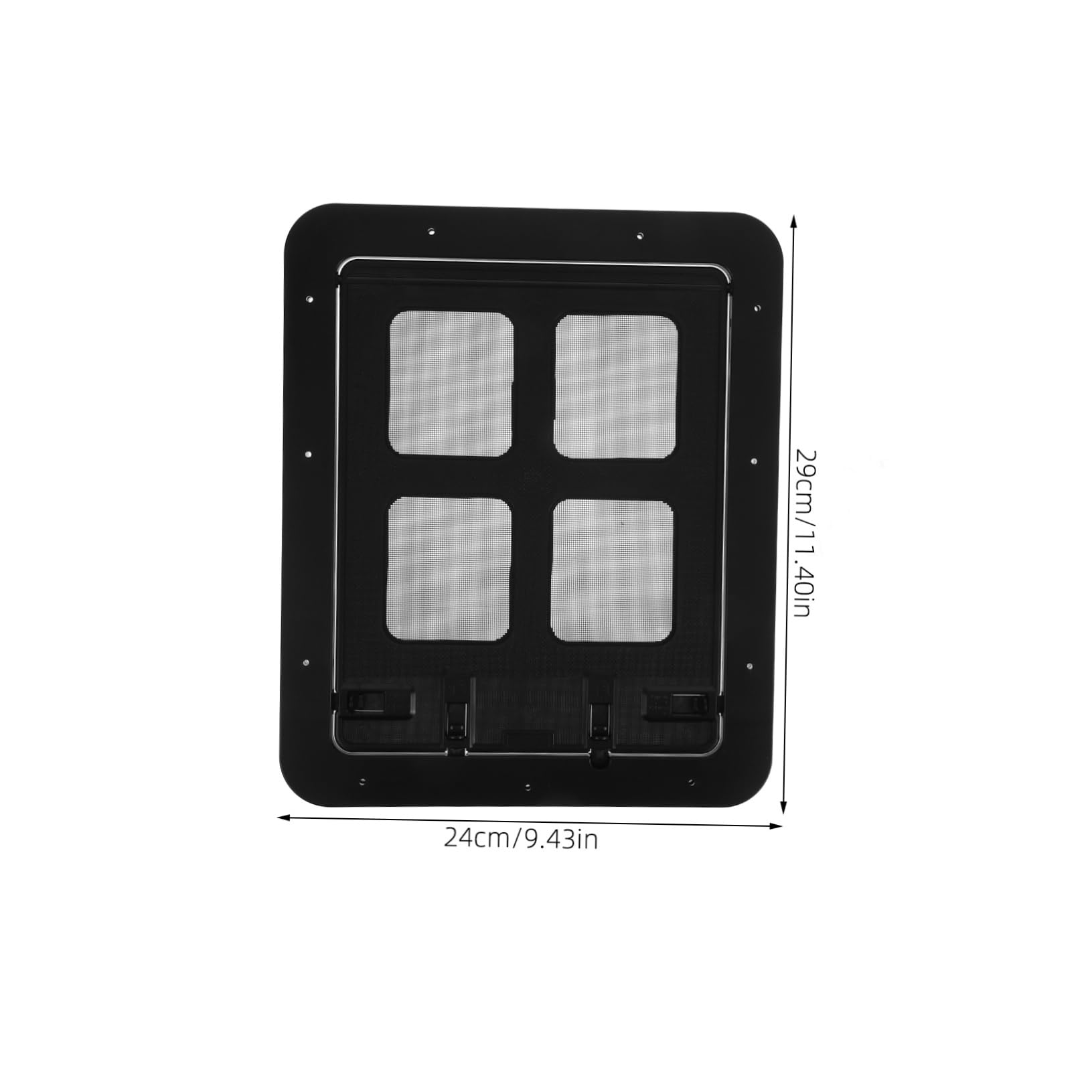 Mikikit Pet Screen Door for Cats and Dogs Versatile Flap Door for Indoor Use Safe Material Convenient Access for Homes and Apartments Freedom for Your Pets