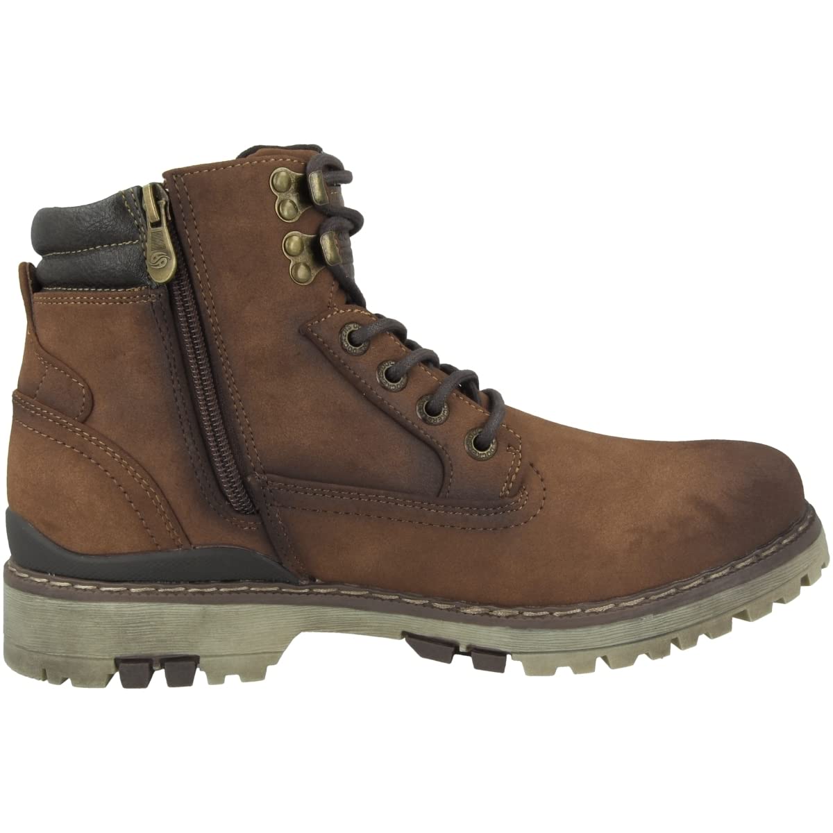 Dockers by Gerli Herren Schnürboots Braun 42