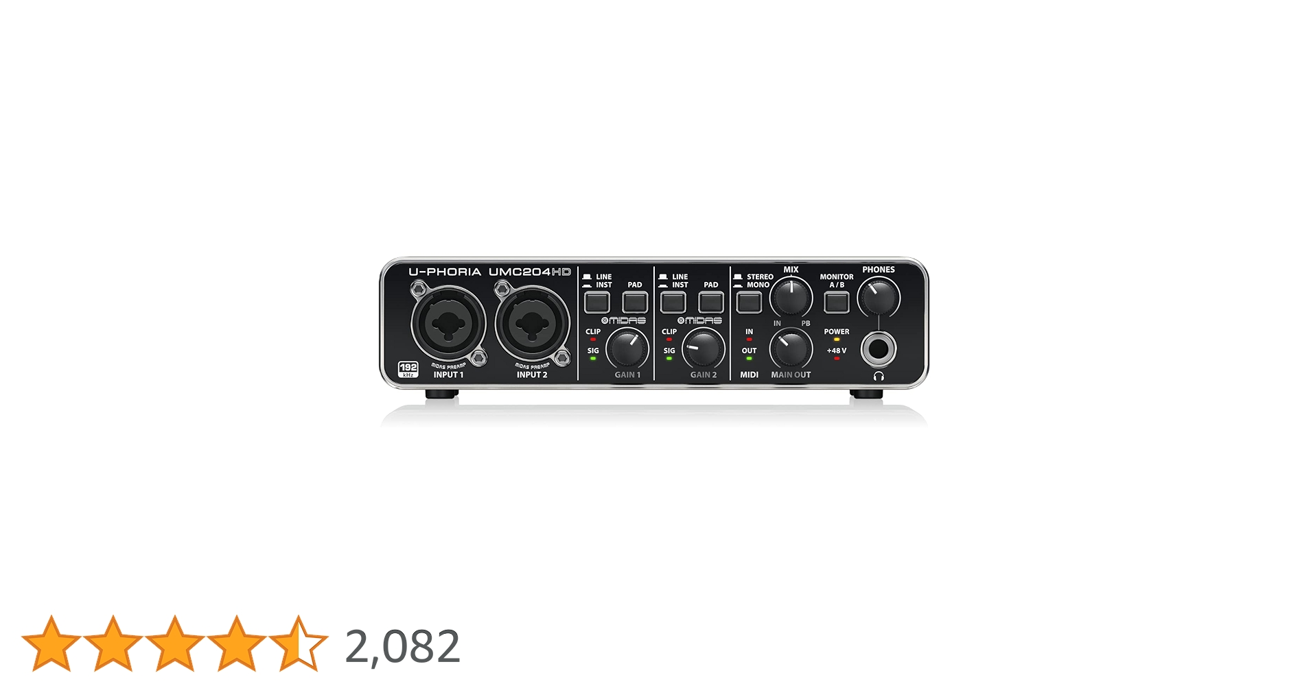 Amazon.co.jp: ベリンガー USB オーディオインターフェース 2