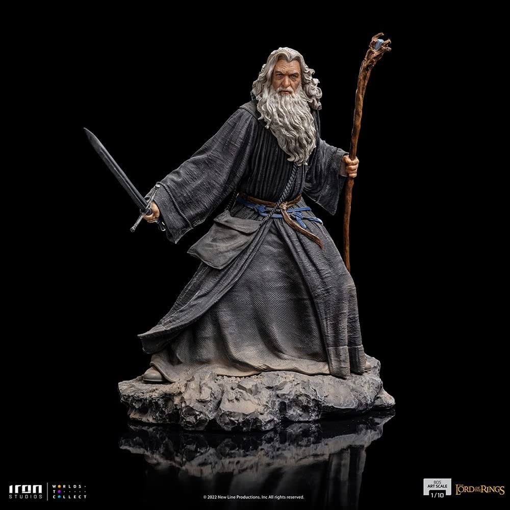 Iron Studios El Señor de los Anillos Estatuilla 1/10 BDS Art Scale Gandalf 20 cm