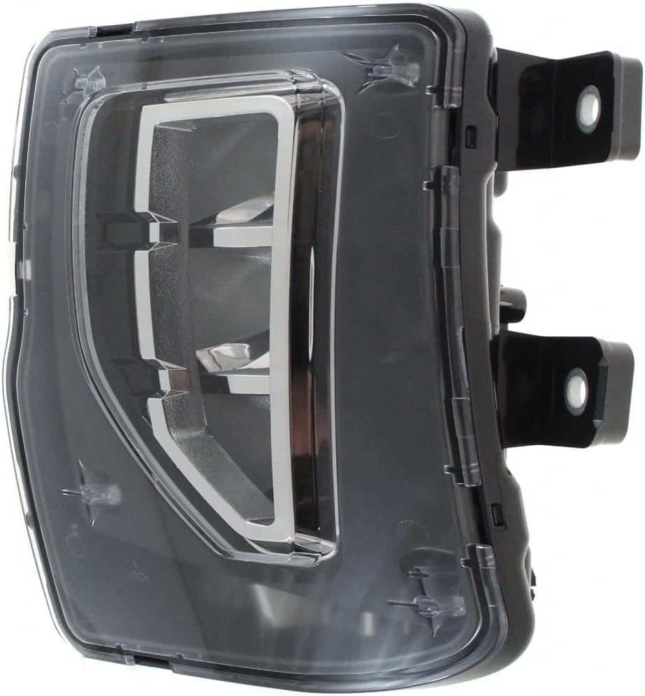 KarParts360 For Chevy Silverado 1500 Pick-Up Fog Light Assembly LED 2016 2017 2018 Passenger Side For GM2593315 | 84000614
