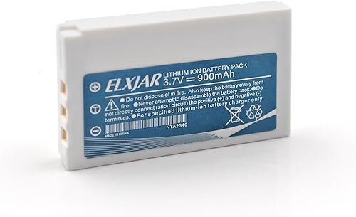 Miniatura 3 de hflexgrad Paquete de 2 baterías recargables de iones de litio de 3.7V 950mAh para Logitech Harmony One, 720, 850, 880, H880, 880 Pro, 885, 890, 890