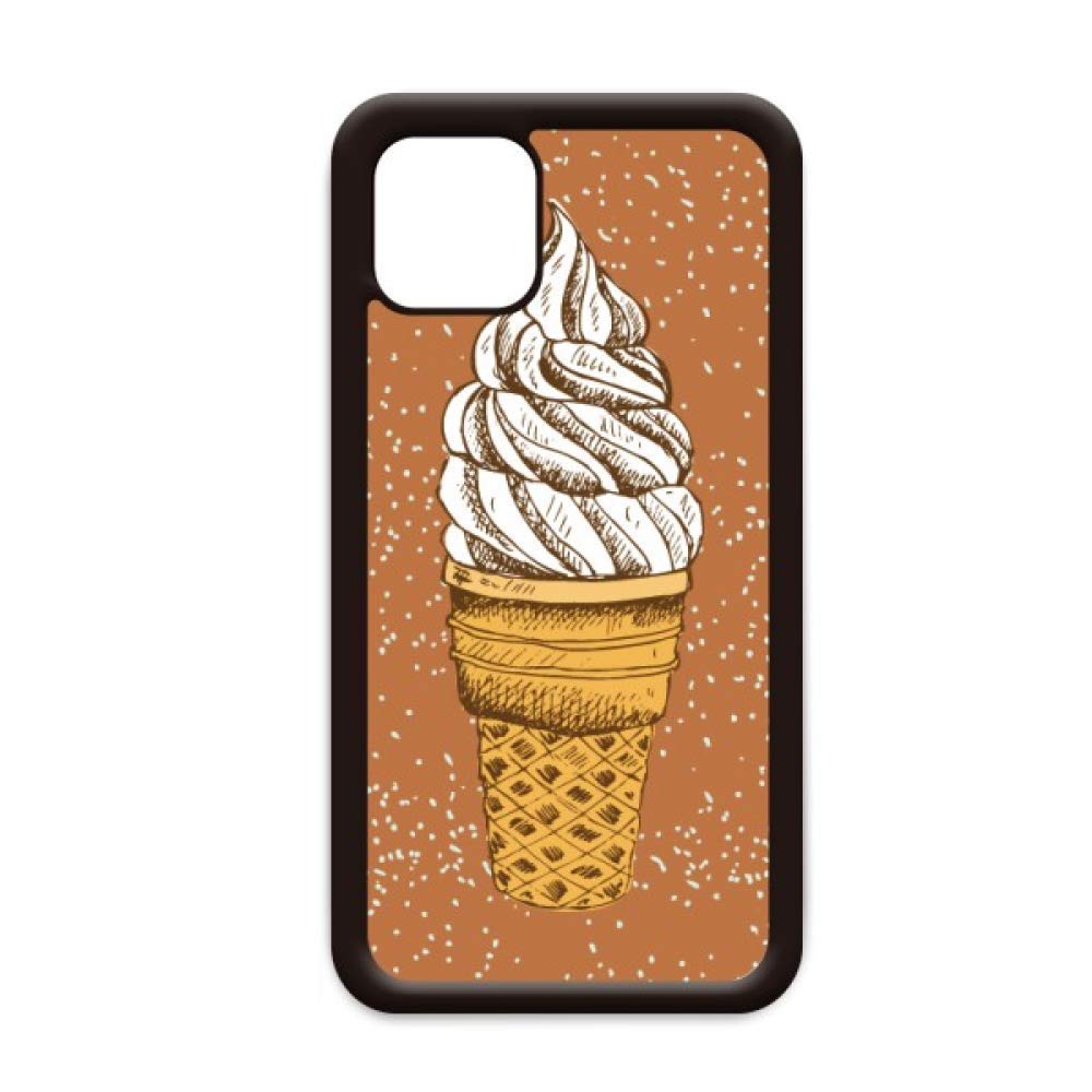 no/no Chocolate Egg Cones Ice for iPhone 14 Pro Max Cover for Apple Mobile Case Shell