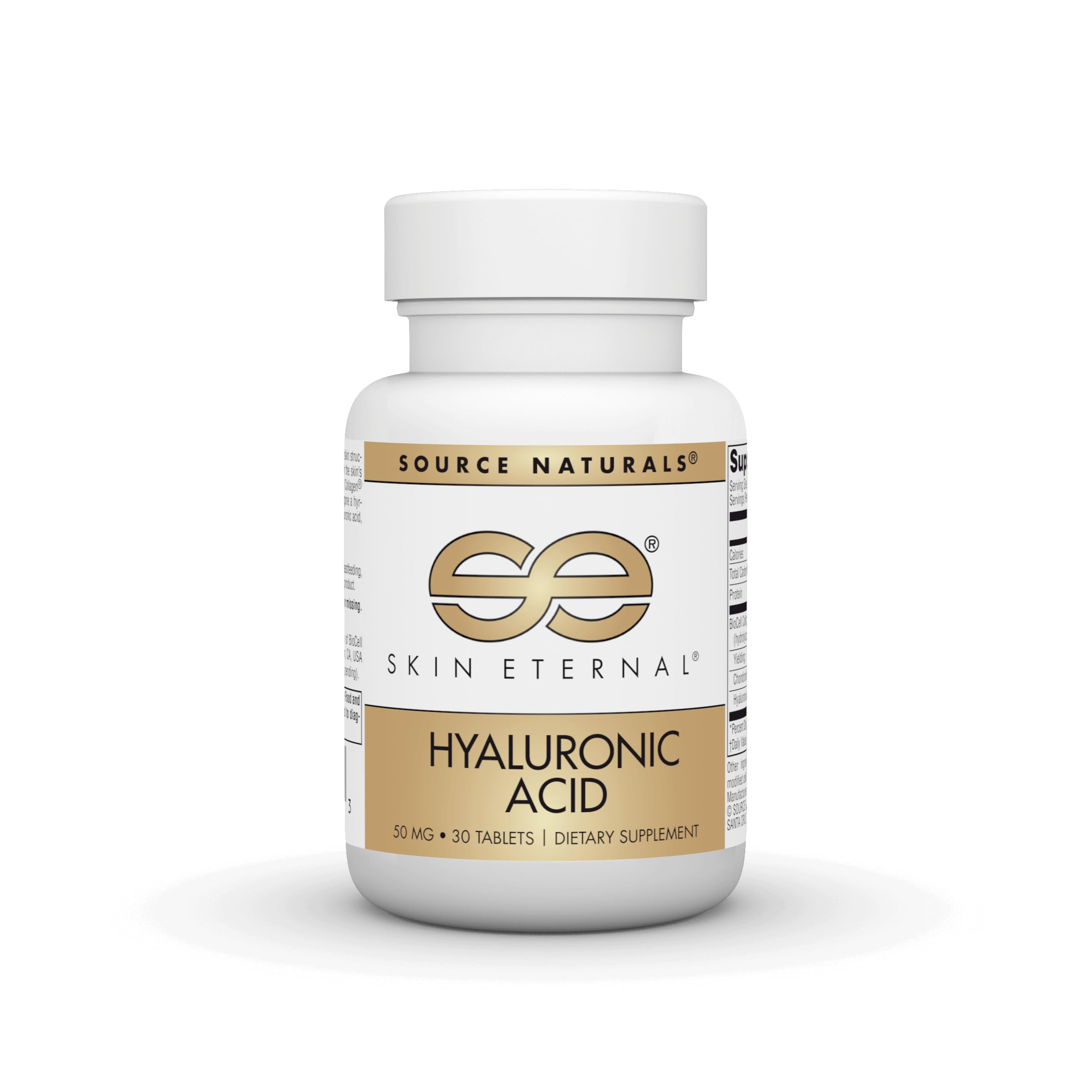Source Naturals Skin Eternal Hyaluronic Acid, 50mg - 30 Tablets 30 Count (Pack of 1)
