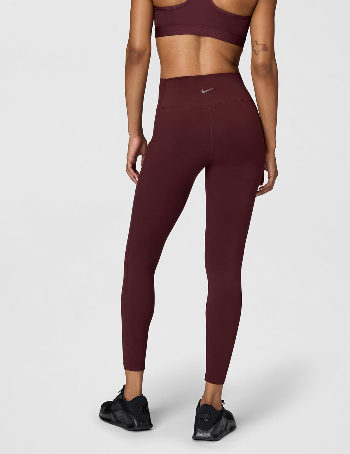 Nike Women's One High-Waisted 7/8 Leggings - Image 4