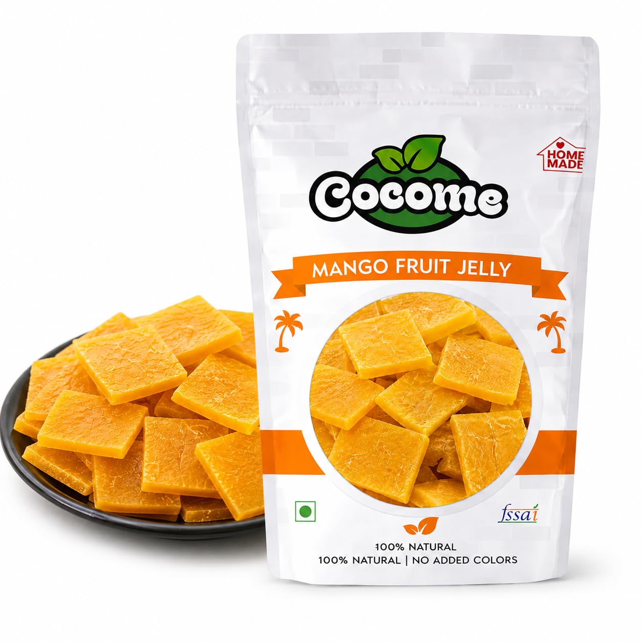 COCOME - Mamidi Tandra 100g | Mamidi Thaadra | Classic Andhra Mango Jelly Sheet | Mango Fruit Leather --image-25