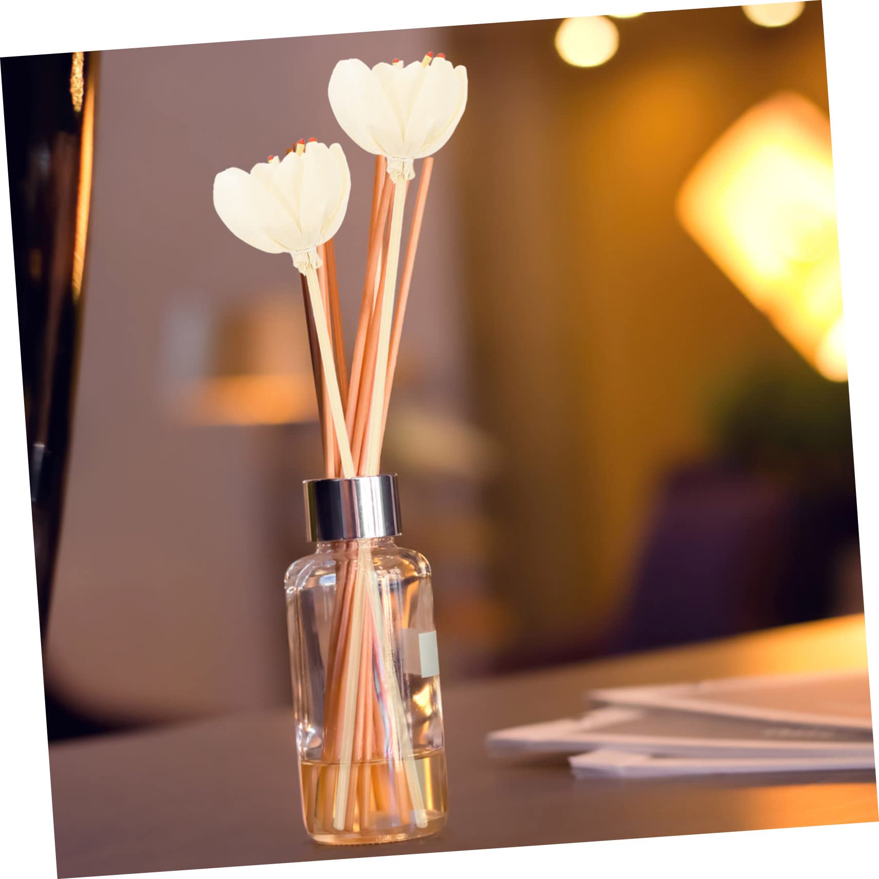 PRETYZOOM 40 STK Aromatherapie-Rattan Öl Diffusoren Nachfüllen Von Ersatzstäbchen Trockenblumen-diffusorstäbchen Tischaufkleber Zum Jäten Künstliches Blumenarrangement Aroma-diffusor-Sticks