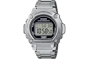 Casio 5 Alarm Chronograph Watch W219HD-1AV