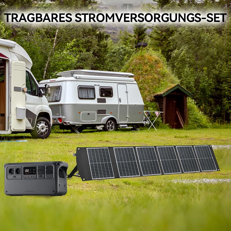 100W Foldable Solar Panel, Kompatibilität: DJI Power Adaptermodul für Solarpanel (MPPT), Power 2000, Power 1000 V2, Power 1000, Power 500, Power 1000Mini