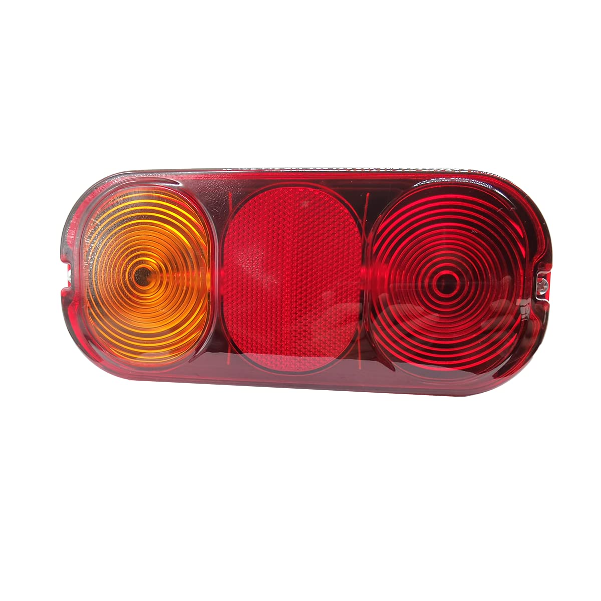 12V DC Tail Light Rear Stop Brake Tail Lights Comaptible With JCB 3D, 3CX, 4CX, JCB Re NO. 700/50018 700/50024 Red Amber Lens