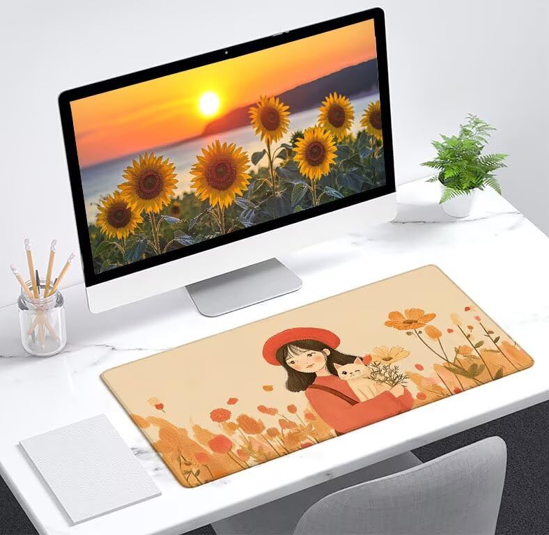 Tapis de souris grand format pour résoudre le manque de place - 2