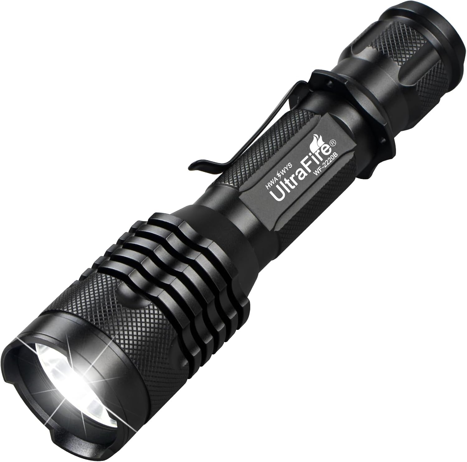 ULTRAFIRE 1200 Lumens Tactical LED Flashlight – 3 Modes for Outdoors
