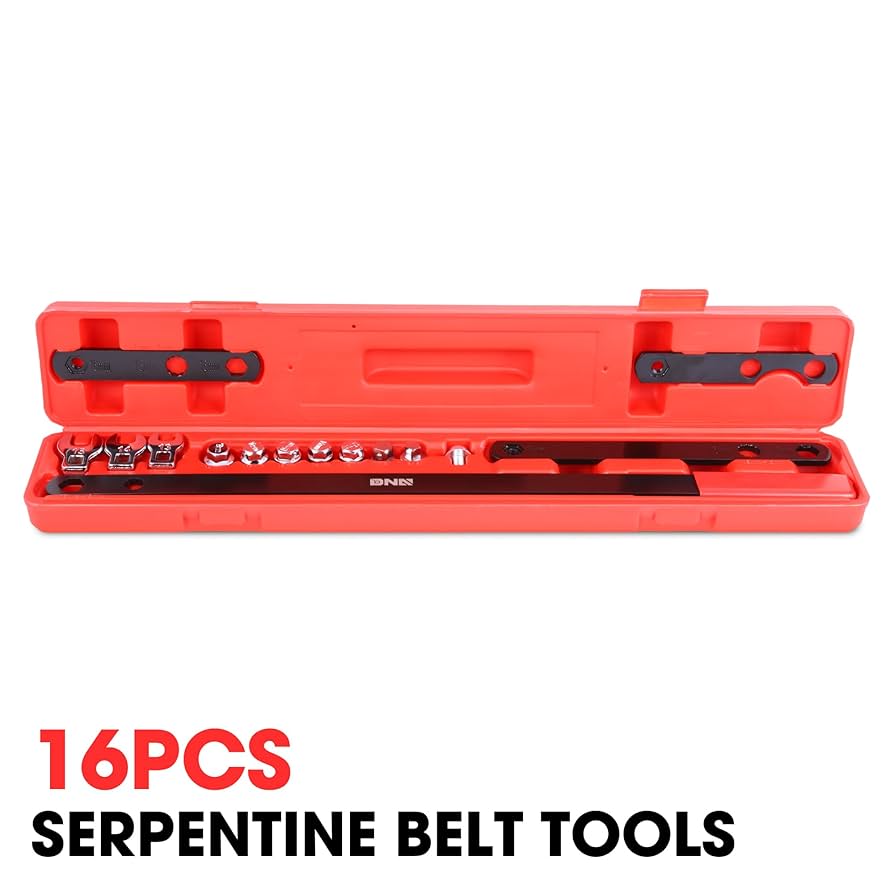 Amazon.com: DNA MOTORING 16pc Serpentine Belt Tool Set